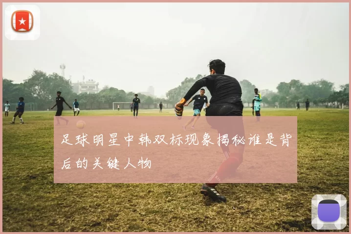 足球明星中韩双标现象揭秘谁是背后的关键人物